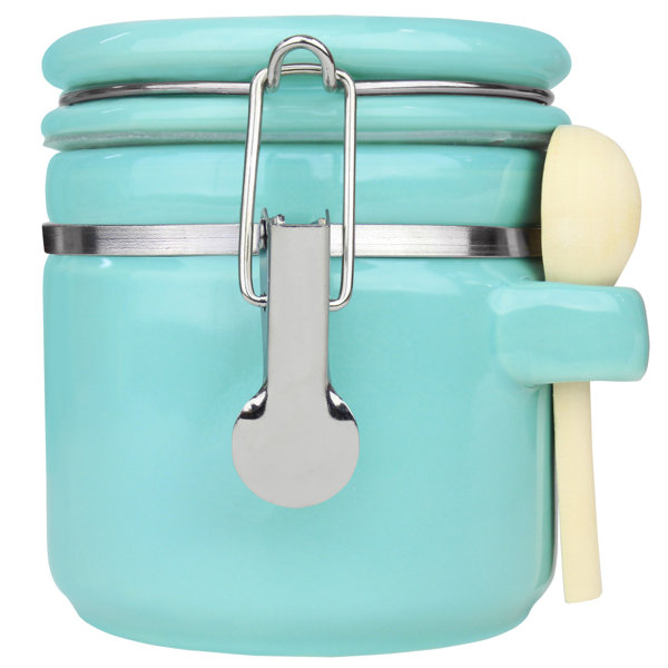 Prep & Savour Ceramic Airtight Kitchen Canister & Reviews Wayfair
